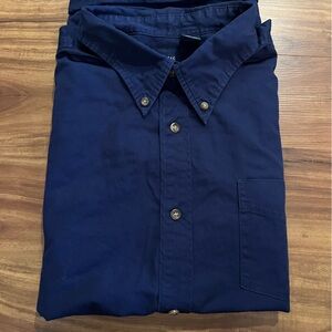 Men’s Large Navy Long Sleeve shirt
